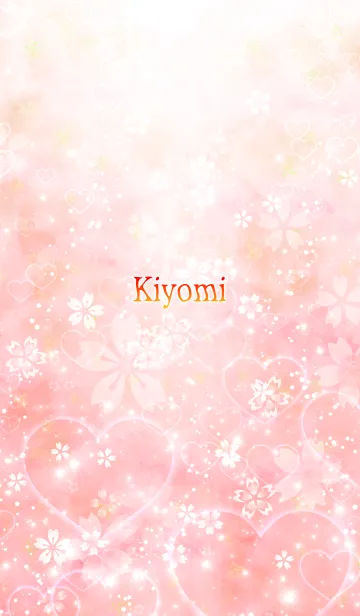 [LINE着せ替え] きよみ♥さくら♥Love♥春の画像1