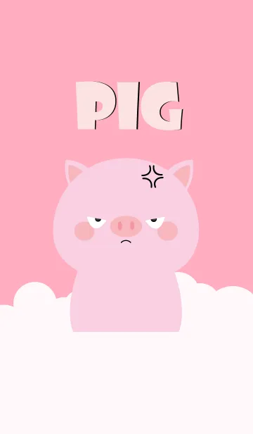 [LINE着せ替え] Petty Cute Pig Theme (jp)の画像1