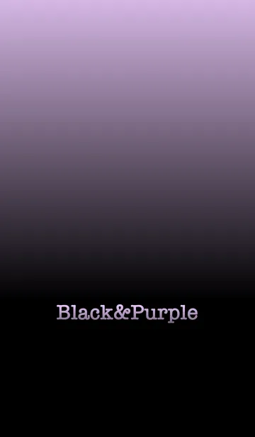 [LINE着せ替え] シンプル 紫と黒 ロゴ無し No.6-3の画像1