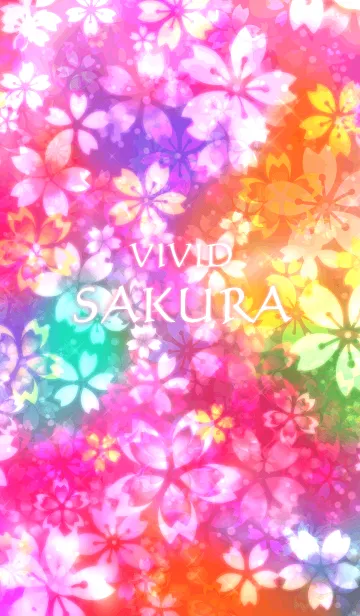 [LINE着せ替え] VIVID SAKURAの画像1