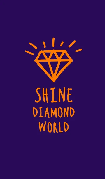[LINE着せ替え] シャインダイヤモンドワールドスタイル 01の画像1