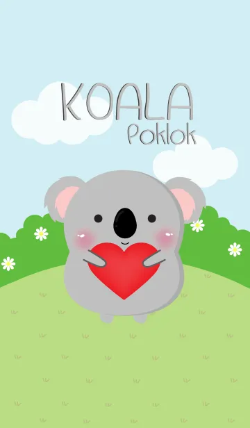 [LINE着せ替え] Poklok Koala Theme (jp)の画像1