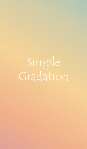 [LINE着せ替え] Simple Gradation -Sunset Sky3-の画像1