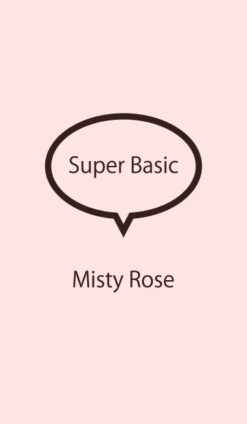 [LINE着せ替え] Super Basic Misty Roseの画像1