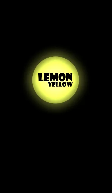 [LINE着せ替え] Simple lemon yellow Theme (jp)の画像1