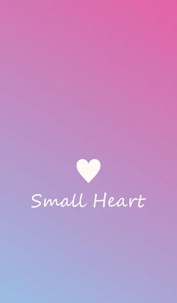 [LINE着せ替え] Small Heart *Blueberry*の画像1