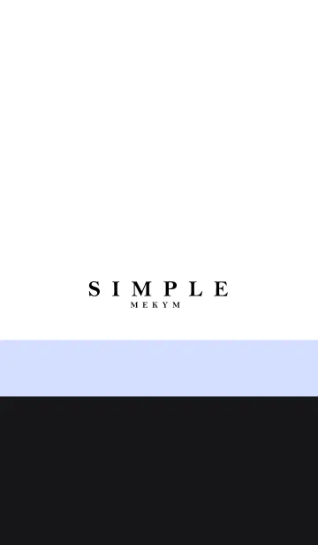 [LINE着せ替え] SIMPLE ICON 18 -MEKYM-の画像1