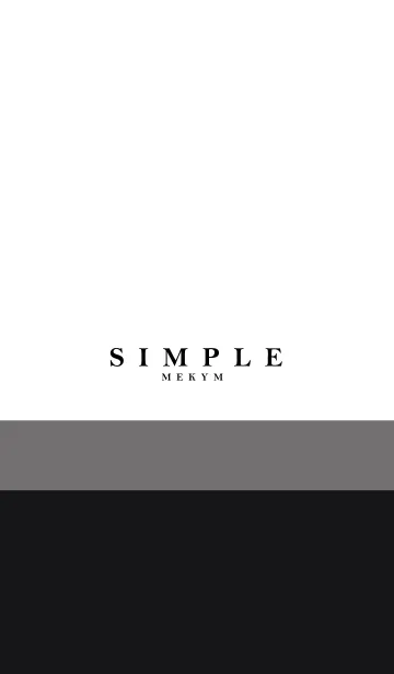 [LINE着せ替え] SIMPLE ICON 21 -MEKYM-の画像1