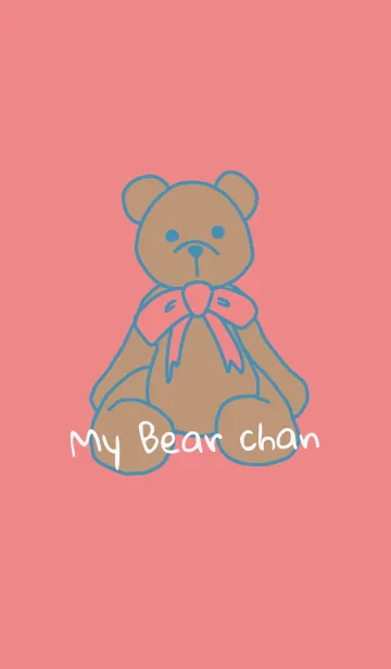 [LINE着せ替え] My Bear Chan PINKの画像1