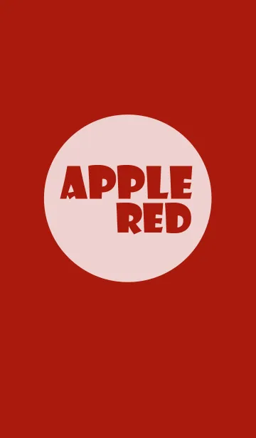 [LINE着せ替え] Apple Red Theme Vr.2 (jp)の画像1
