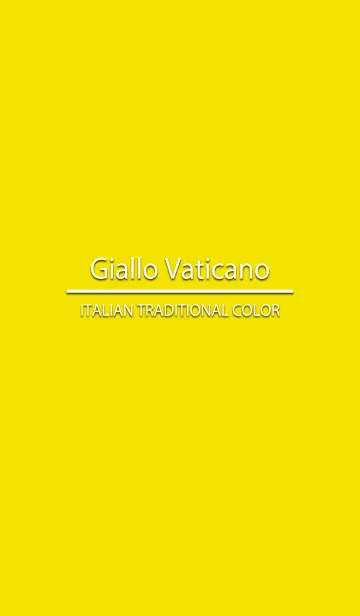 [LINE着せ替え] Giallo Vaticanoの画像1