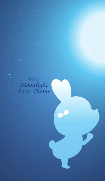 [LINE着せ替え] Moonlight Love Theme 5 - Girl -.の画像1
