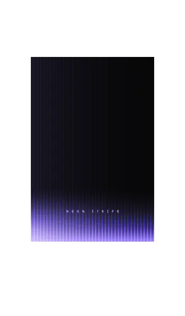 [LINE着せ替え] NEON STRIPE PURPLEの画像1