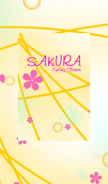 [LINE着せ替え] SAKURA-Spring Flower-の画像1
