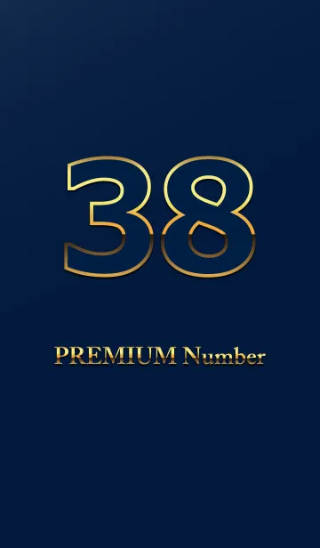 [LINE着せ替え] PREMIUM Number 38の画像1