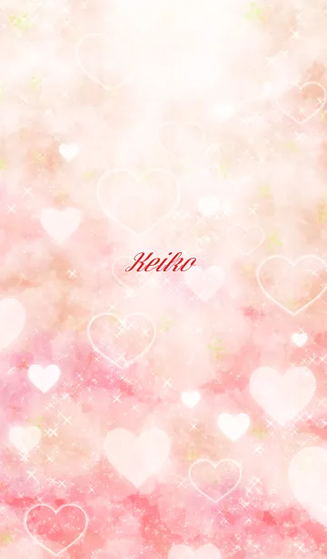 けいこ用ハートフル♥可愛いピンクの着せ替えメイン画像
