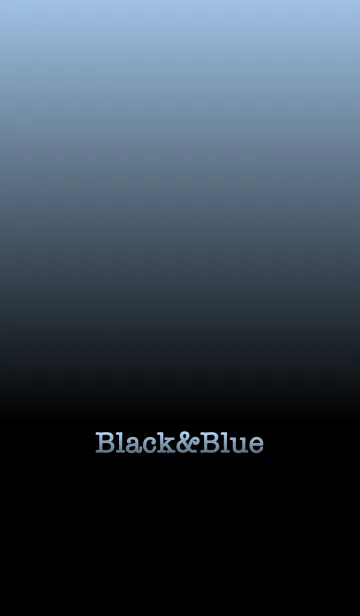 [LINE着せ替え] シンプル 青と黒 ロゴ無し No.6-3の画像1