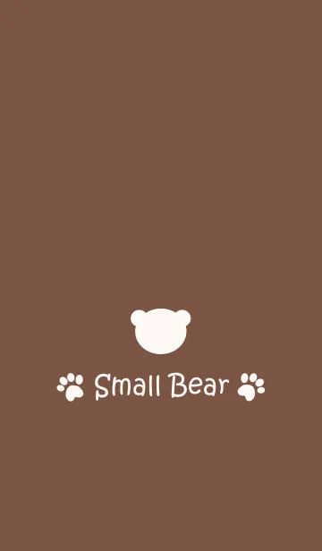 [LINE着せ替え] Small Bear *COFFEE*の画像1