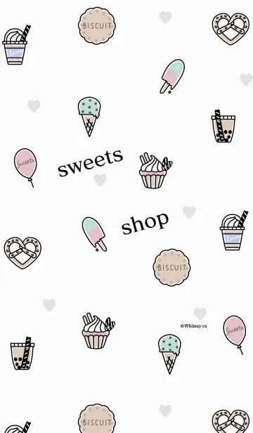 [LINE着せ替え] pop sweetsの画像1