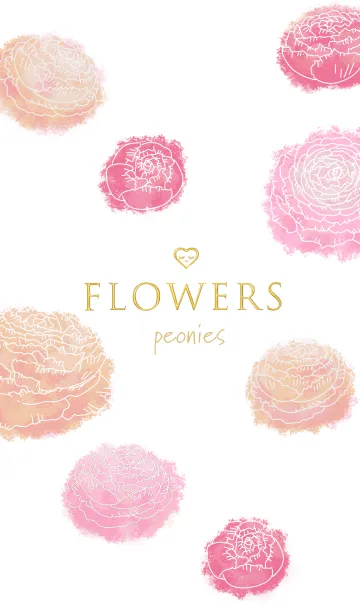 [LINE着せ替え] Flowers・ピオニーの画像1