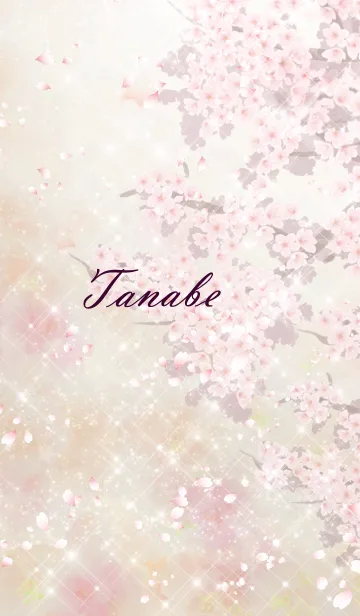 [LINE着せ替え] たなべ♥春♥さくら♥恋愛運上昇の画像1