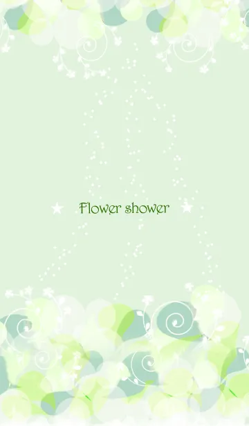 [LINE着せ替え] artwork_Flower shower2の画像1