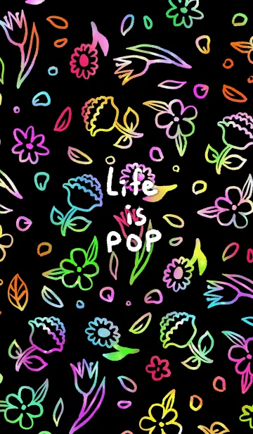 [LINE着せ替え] Life is pop3の画像1