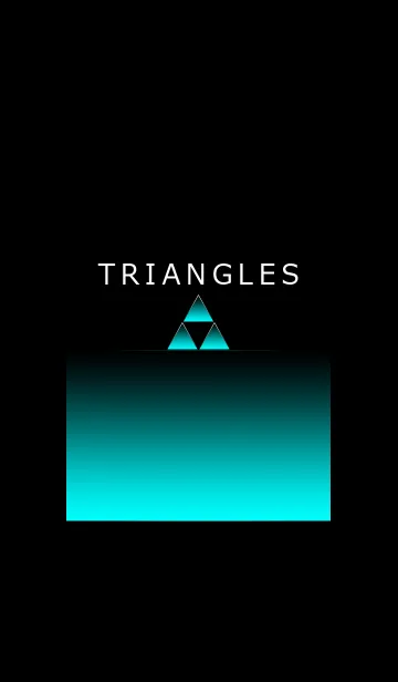 [LINE着せ替え] TRIANGLES SAPPHIRE LIGHTの画像1