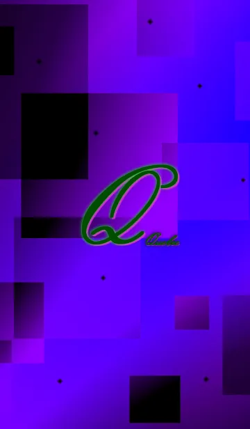 [LINE着せ替え] -Q- Purpleの画像1