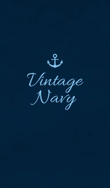 [LINE着せ替え] Vintage Navyの画像1