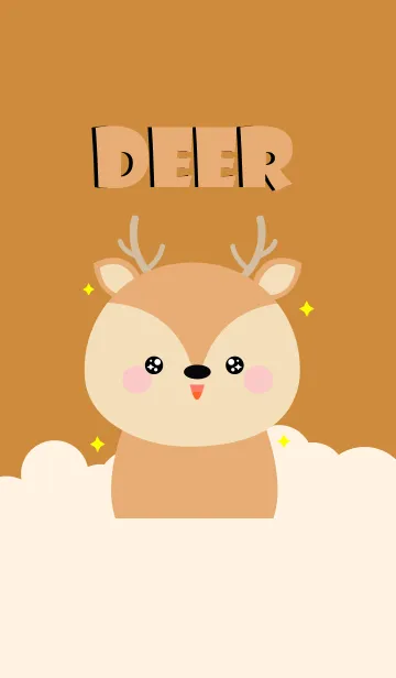 [LINE着せ替え] Petty Deer Theme (jp)の画像1