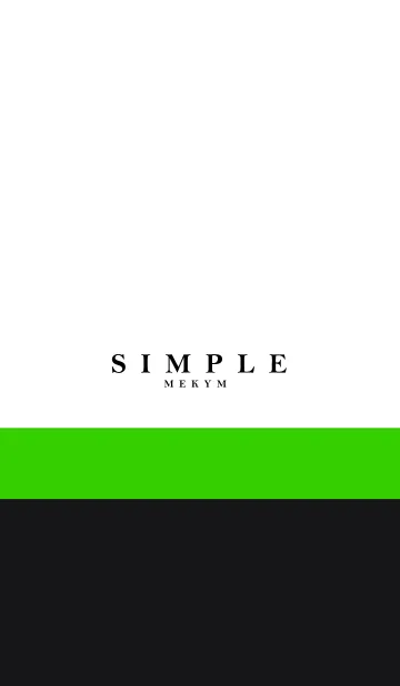 [LINE着せ替え] SIMPLE ICON 33 -MEKYM-の画像1