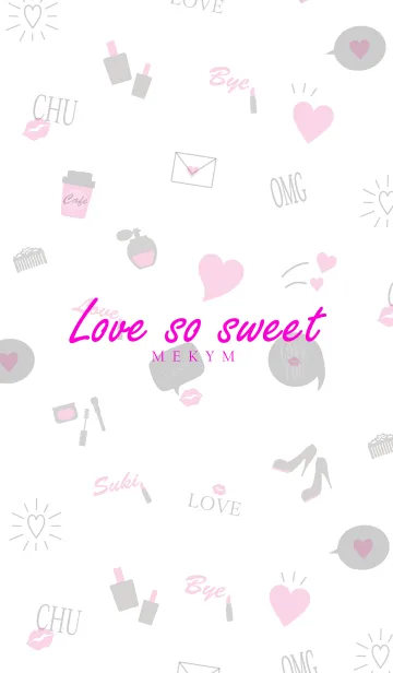 [LINE着せ替え] Love so sweet 12 -MEKYM-の画像1