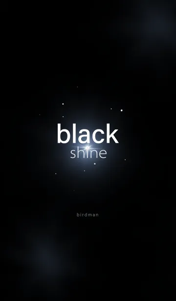 [LINE着せ替え] Black shineの画像1
