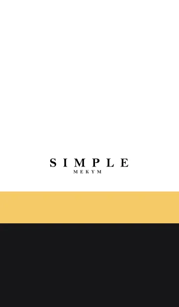 [LINE着せ替え] SIMPLE ICON 35 -MEKYM-の画像1