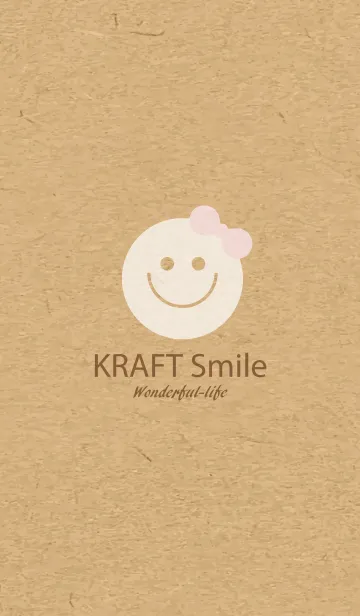 [LINE着せ替え] KRAFT SMILE -Ribbon- 2.の画像1