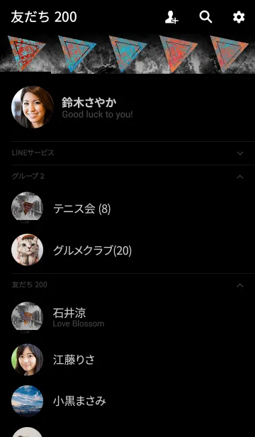 [LINE着せ替え] Sparkle/の画像2