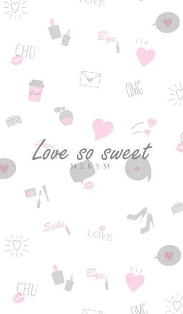 [LINE着せ替え] Love so sweet 14 -MEKYM-の画像1