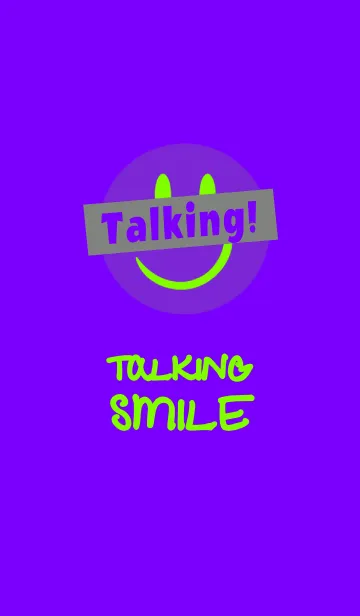 [LINE着せ替え] トーキング スマイル 19の画像1