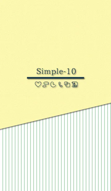 [LINE着せ替え] Simple 10の画像1