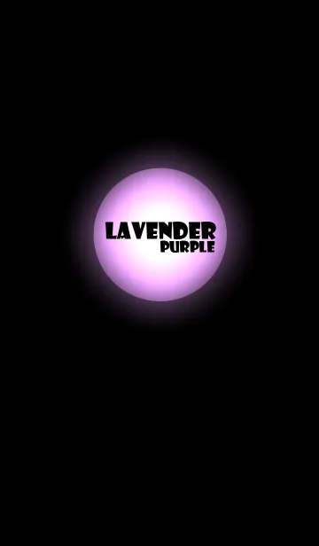 [LINE着せ替え] Simple Lavender Purple Light Theme (jp)の画像1