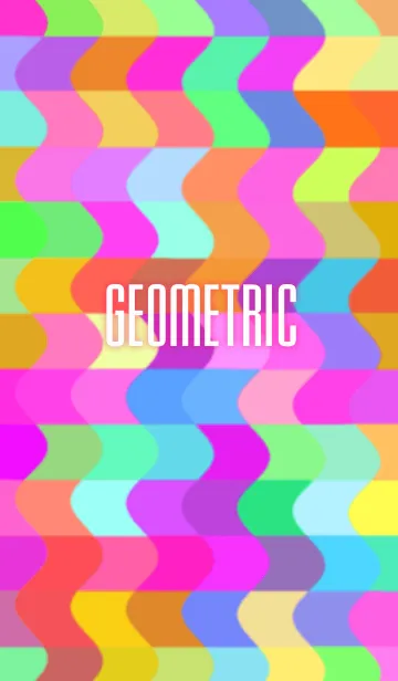 [LINE着せ替え] Geometric design themeの画像1