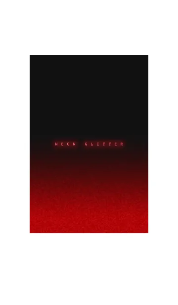 [LINE着せ替え] ネオン・グリッター・REDの画像1