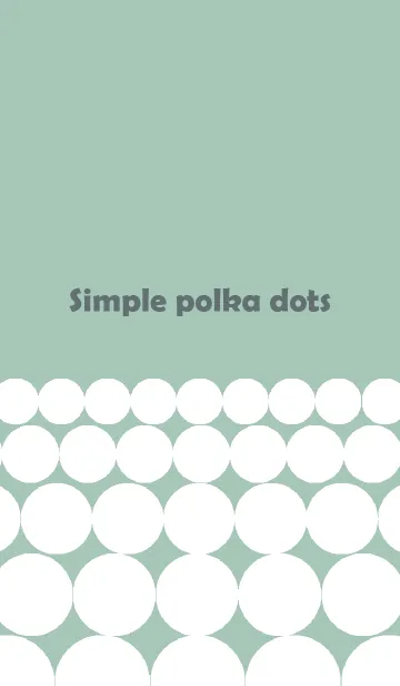 [LINE着せ替え] simple polka dots1の画像1