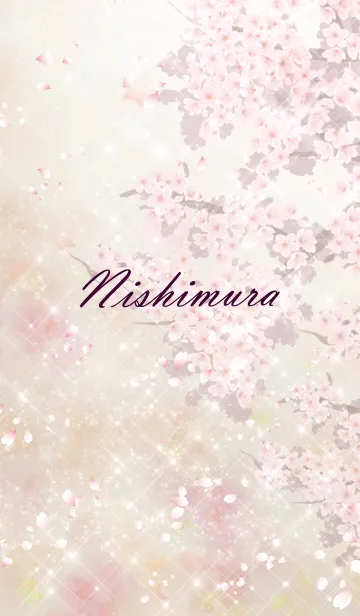 [LINE着せ替え] にしむら♥春♥さくら♥恋愛運上昇の画像1