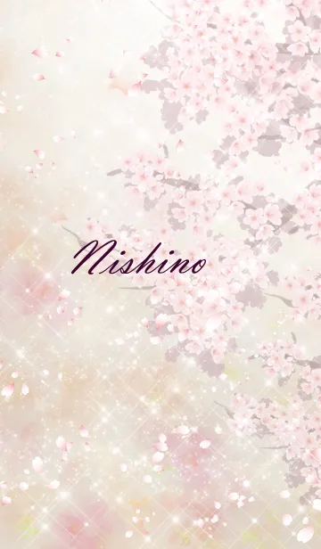 [LINE着せ替え] にしの♥春♥さくら♥恋愛運上昇の画像1