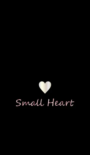 [LINE着せ替え] Small Heart *WHITEGOLD 2*の画像1