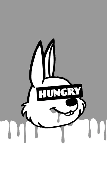 [LINE着せ替え] ハングリー ラビット ネオン 11の画像1