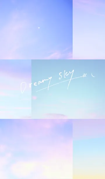 [LINE着せ替え] Dreamy Sky #pastelの画像1