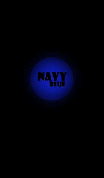 [LINE着せ替え] Simple Navy Blue Light Theme (jp)の画像1